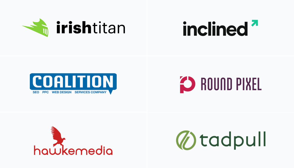 List of Agency partner logos.